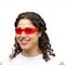 Bison Life Crystal, Safety Glasses, Anti-Scratch, Red Lens, Frameless BLSH-ESCR-CLCT-SG2R-12 - alternate 10